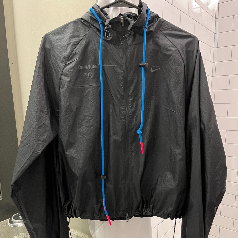 Off-White x Nike Women's Jacket w/ Blue pouch